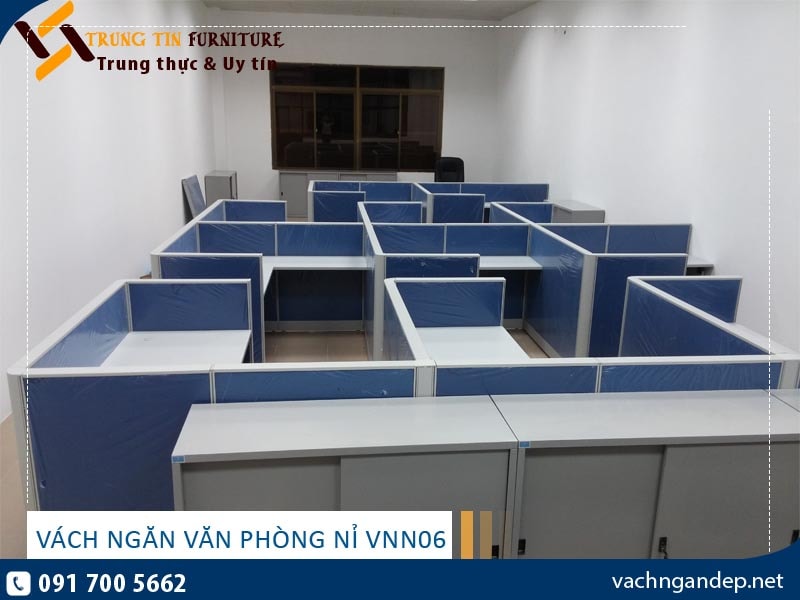 Thi công vách ngăn văn phòng tại tòa nhà VEAM Tây Hồ
